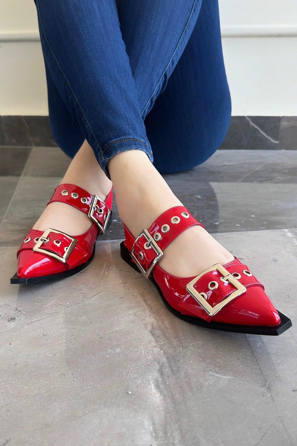 Flat Freya Rojo