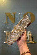 Flat Tejido Oro