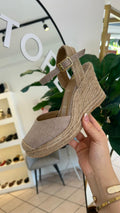 Alpargata Curri 1318 Beige Correa