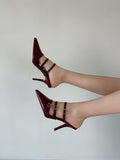 Zapatilla Candela Burgundy