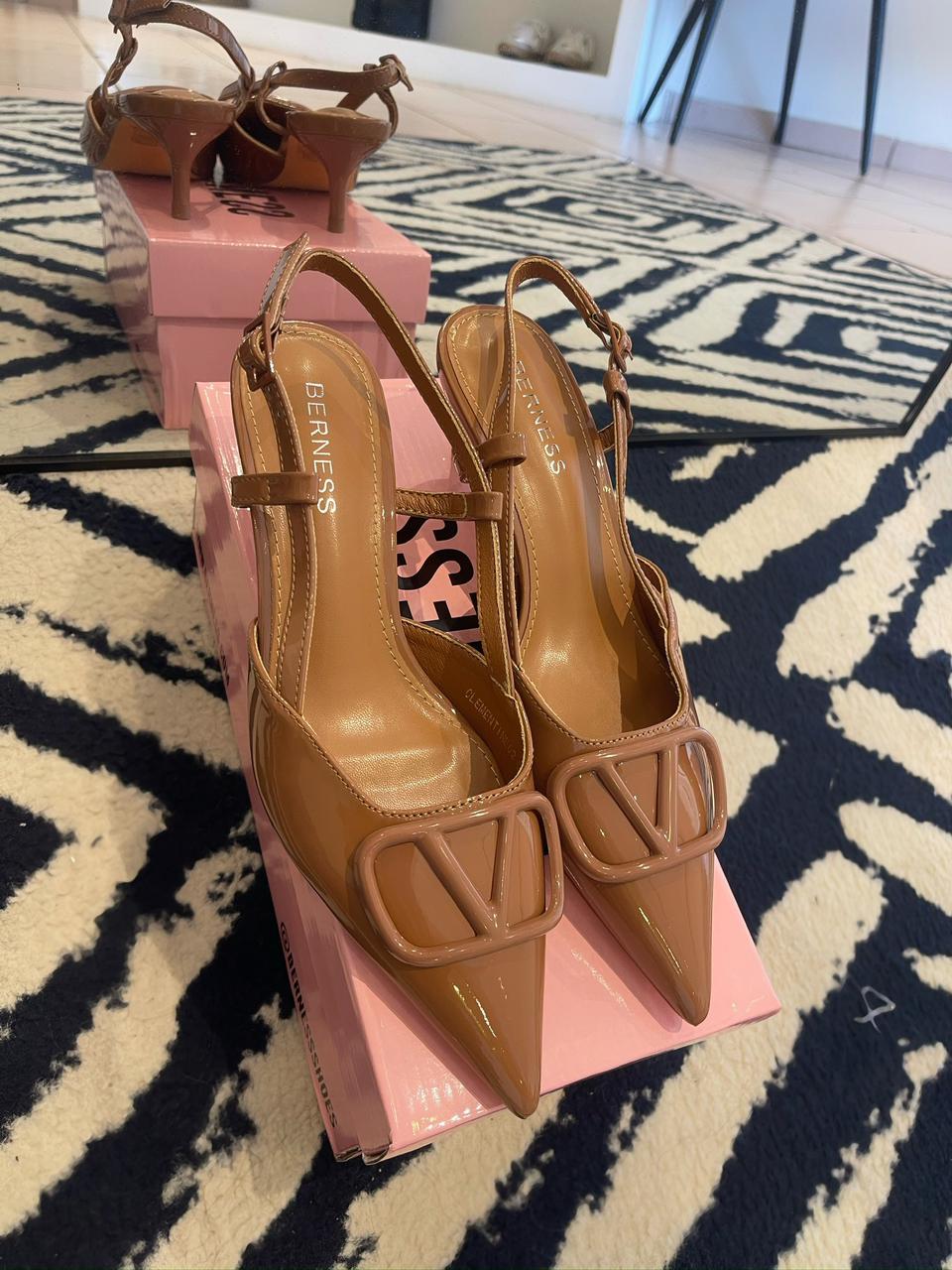 Stiletto Clementina Camel